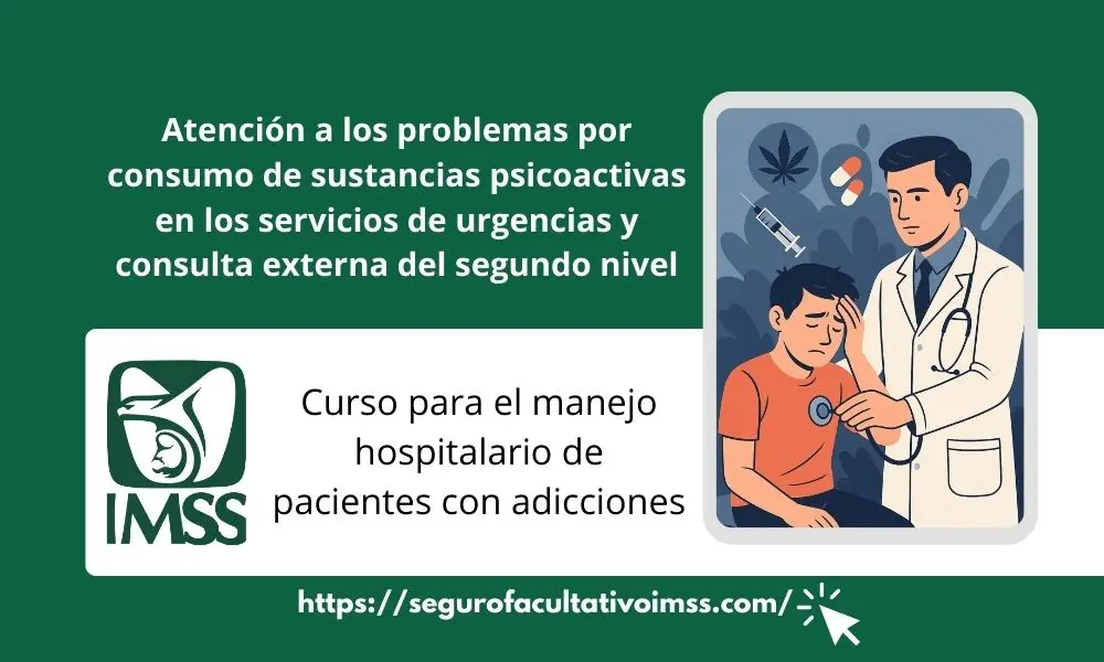 curso para el manejo hospitalario de pacientes con adicciones