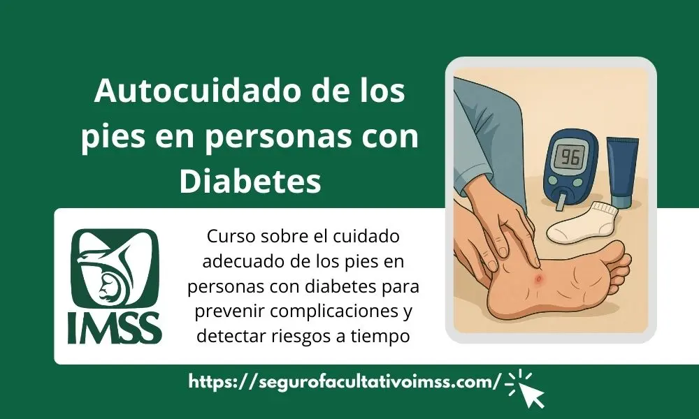 curso sobre autocuidado de los pies en personas con diabetes